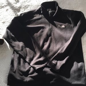 North Face Black Quarter Zip
